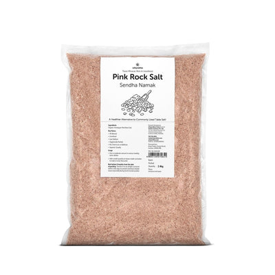 Himalayan Pink Salt 2.4 kg - Natural, Pure, Unrefined – Seasonings & Spices on Brown Living™. SKU: 2HS_RSPH - 24H. Img 1.