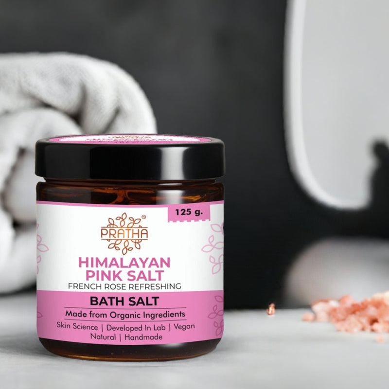 Himalayan Pink Salt | French Rose Refreshing bath salt | Verified Sustainable by Brown Living™