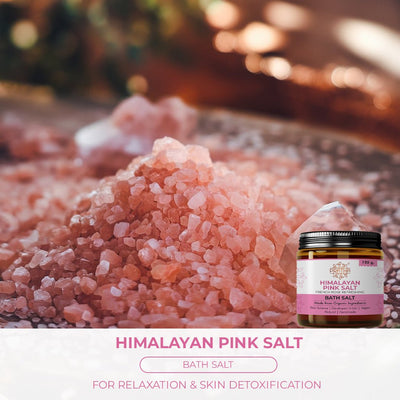 Himalayan Pink Salt | French Rose Refreshing bath salt – Bath Salt on Brown Living™. SKU: pnhpl - salt - 001. Img 4.