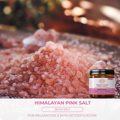 Himalayan Pink Salt | French Rose Refreshing bath salt | Verified Sustainable by Brown Living™