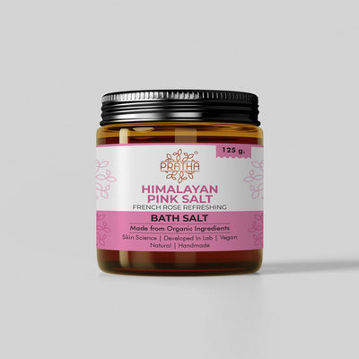 Himalayan Pink Salt | French Rose Refreshing bath salt – Bath Salt on Brown Living™. SKU: pnhpl - salt - 001. Img 1.