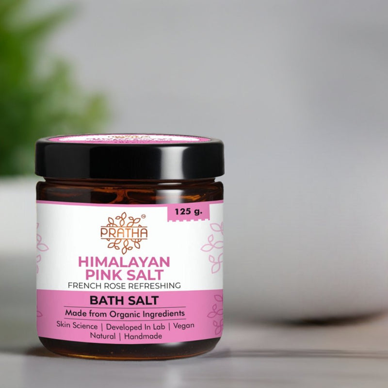 Himalayan Pink Salt | French Rose Refreshing bath salt | Verified Sustainable by Brown Living™