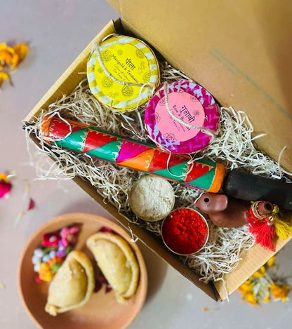 Holi Dabba - 10 Types Gift Box | Verified Sustainable by Brown Living™