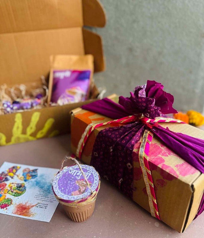 Holi Dabba - 10 Types Gift Box | Verified Sustainable by Brown Living™