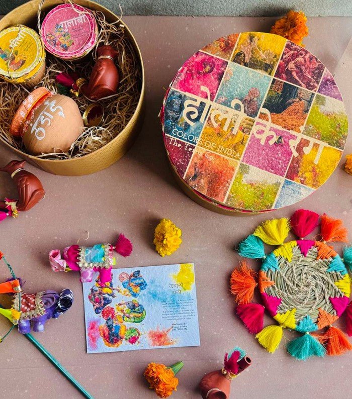 Holi Dabba - 10 Types Gift Box | Verified Sustainable by Brown Living™