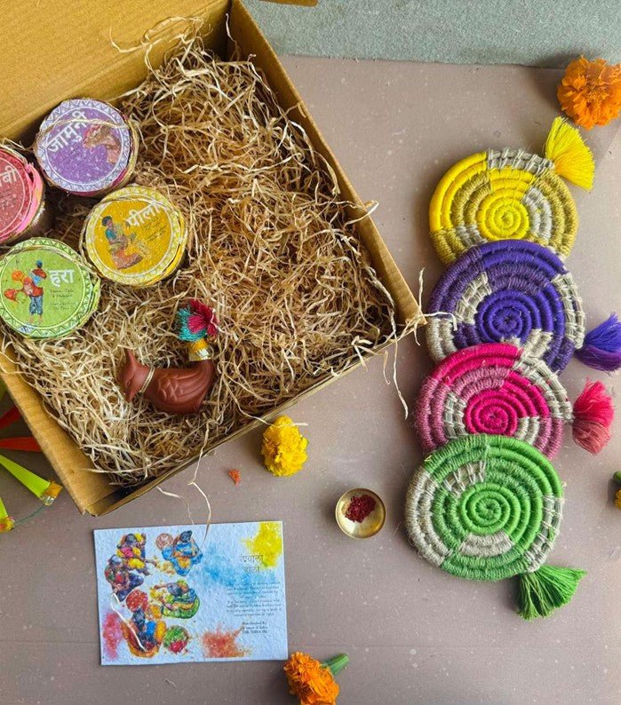 Holi Dabba - 10 Types Gift Box | Verified Sustainable by Brown Living™