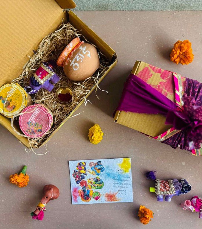 Holi Dabba - 10 Types Gift Box | Verified Sustainable by Brown Living™