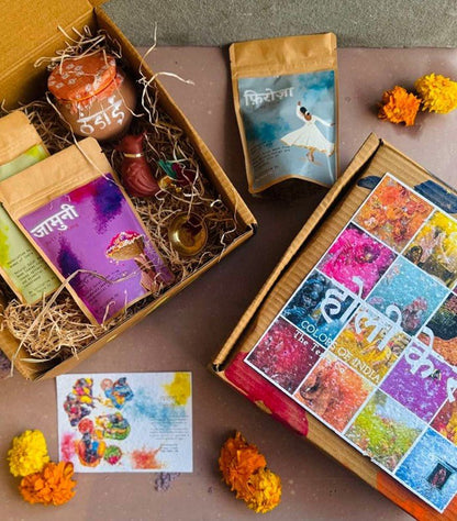 Holi Dabba - 10 Types Gift Box | Verified Sustainable by Brown Living™