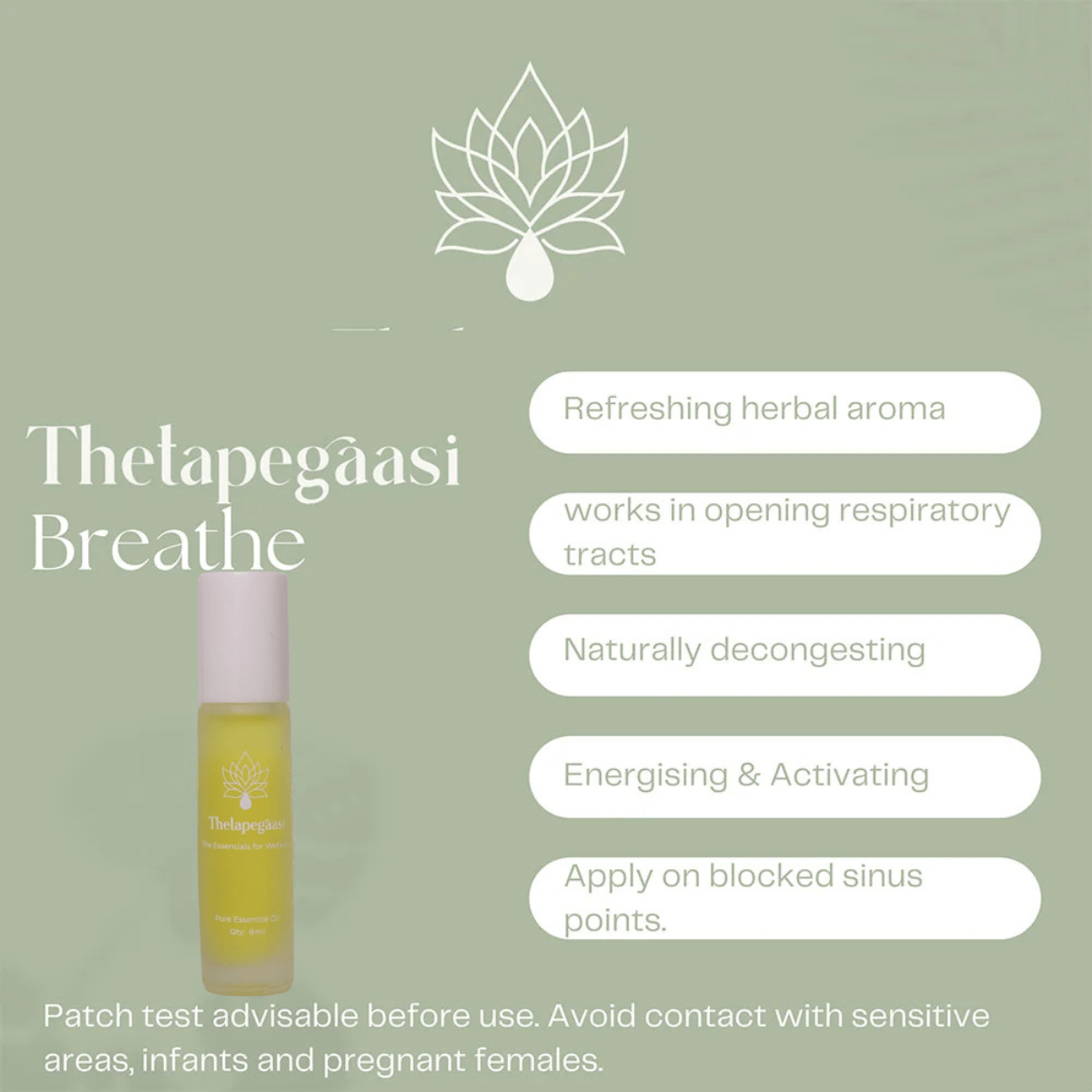 Holistic Breathe Essential Oil - 8ml | Verified Sustainable by Brown Living™