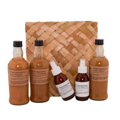 Home Wellness hamper – Cleaning Products on Brown Living™. SKU: SKU_K02. Img 3.