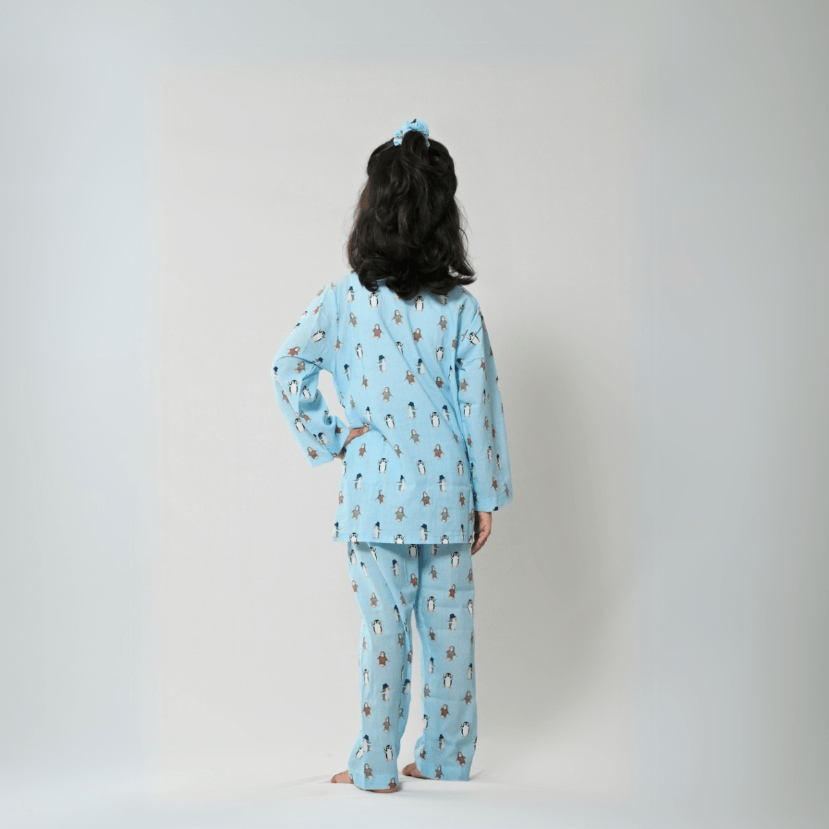 Icy Snuggles Unisex Kids Cotton Pajama Set, Kurta & Pajama Set | Verified Sustainable by Brown Living™