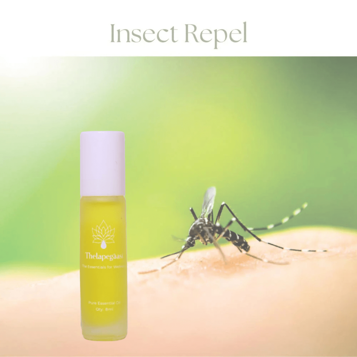 Insect Repel Essential Oil 8ml | Verified Sustainable by Brown Living™