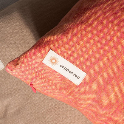 Jaipur Pink Cotton Cushion Cover | Verified Sustainable by Brown Living™