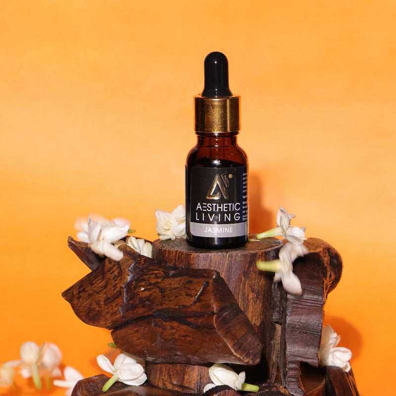 Jasmine Essential Oil for Aromatherapy - 15ml | Verified Sustainable by Brown Living™