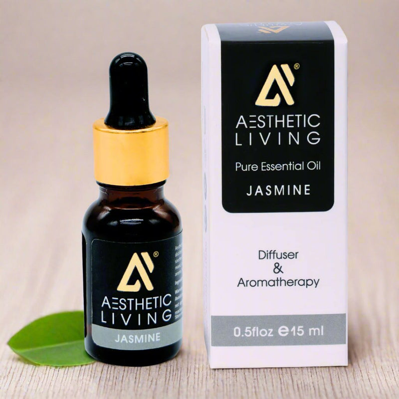 Jasmine Essential Oil for Aromatherapy - 15ml | Verified Sustainable by Brown Living™