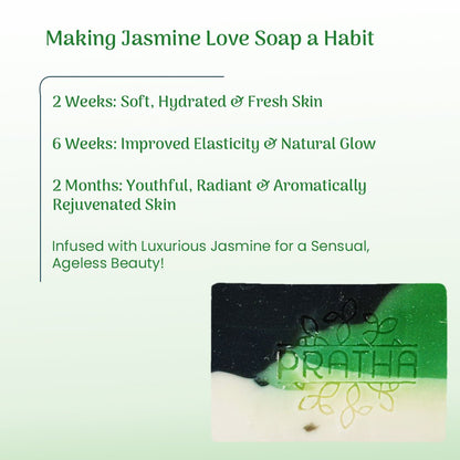 Jasmine Love| Cold Process Handmade Soap | Verified Sustainable by Brown Living™