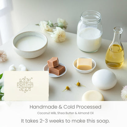 Junior Soap | Coconut Milk & Butter | Cold Process Handmade Soap | Verified Sustainable by Brown Living™