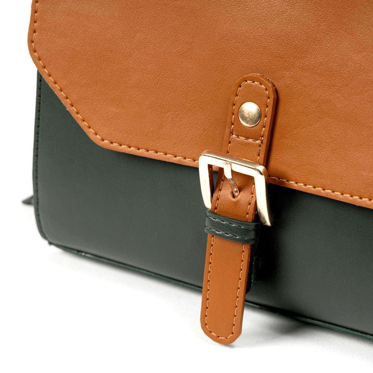 Juniper Vegan Leather Sling Bag - Green | Verified Sustainable by Brown Living™