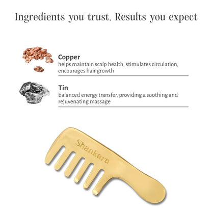 Kansa Comb - Scalp Care | Verified Sustainable by Brown Living™