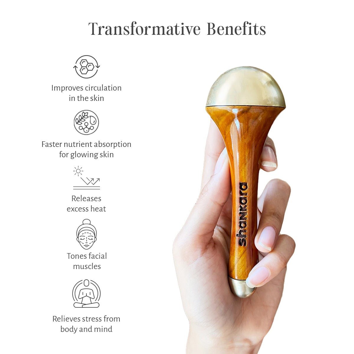 Kansa Wand - Wellness Tool | Verified Sustainable by Brown Living™