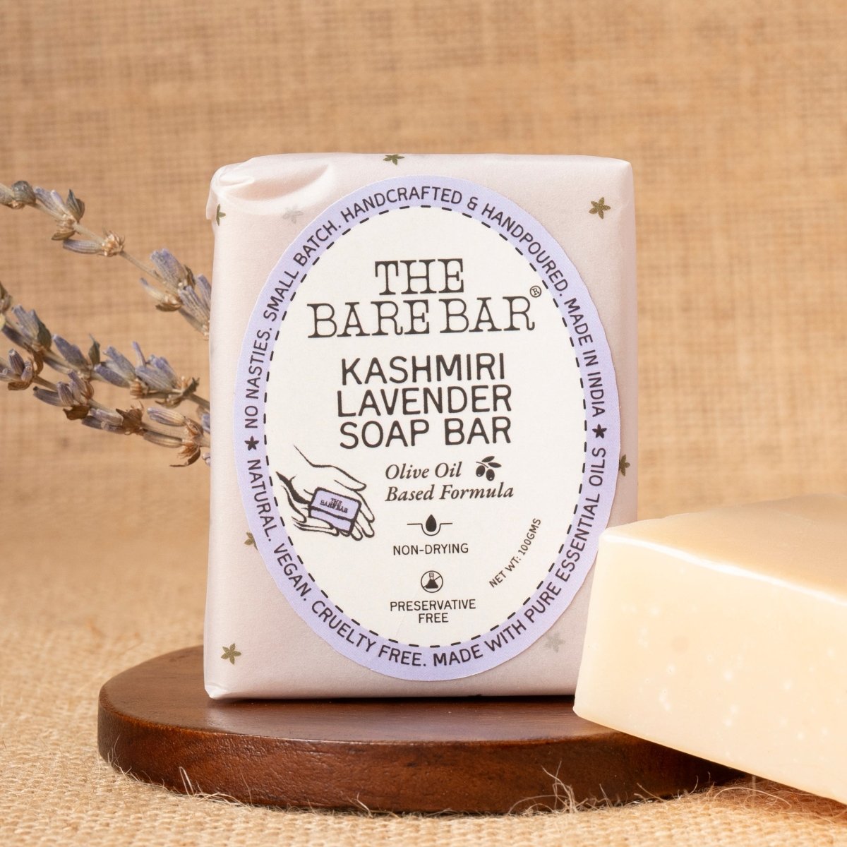 Kashmiri Lavender Soap Bar – Calming Daily Cleanse | Verified Sustainable by Brown Living™