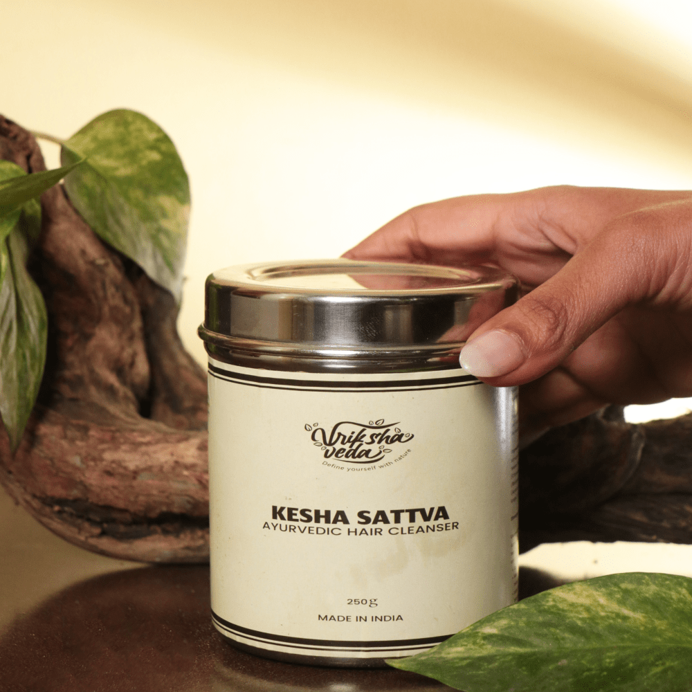 Kesha Sattva Ayurvedic Hair Cleanser I Hair Wash Powder | Verified Sustainable by Brown Living™