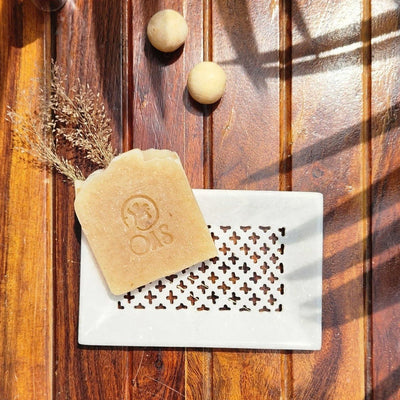 Khilli Dhoop Skin Soap Bar | Flaxseed Gel – Body Soap on Brown Living™. SKU: KD - SB. Img 3.