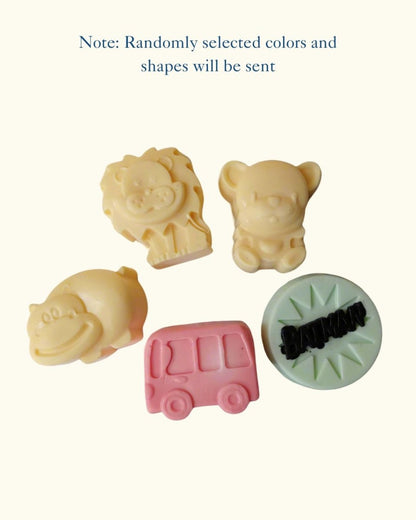 Kids Animals And Cars Toy Shaped Soap set – Body Soap on Brown Living™. SKU: SOB - SOAP - 45. Img 4.