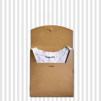 Kraft Tshirt Box (Pack Of 25) – Packing Materials on Brown Living™. SKU: MO - 4. Img 1.