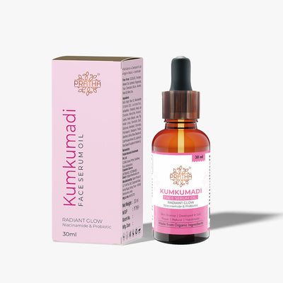 Kumkumadi Radiance Facial Oil | Glow Elixir – Body Oil on Brown Living™. SKU: pnhpl - phpnl_fo_04 - 002. Img 2.