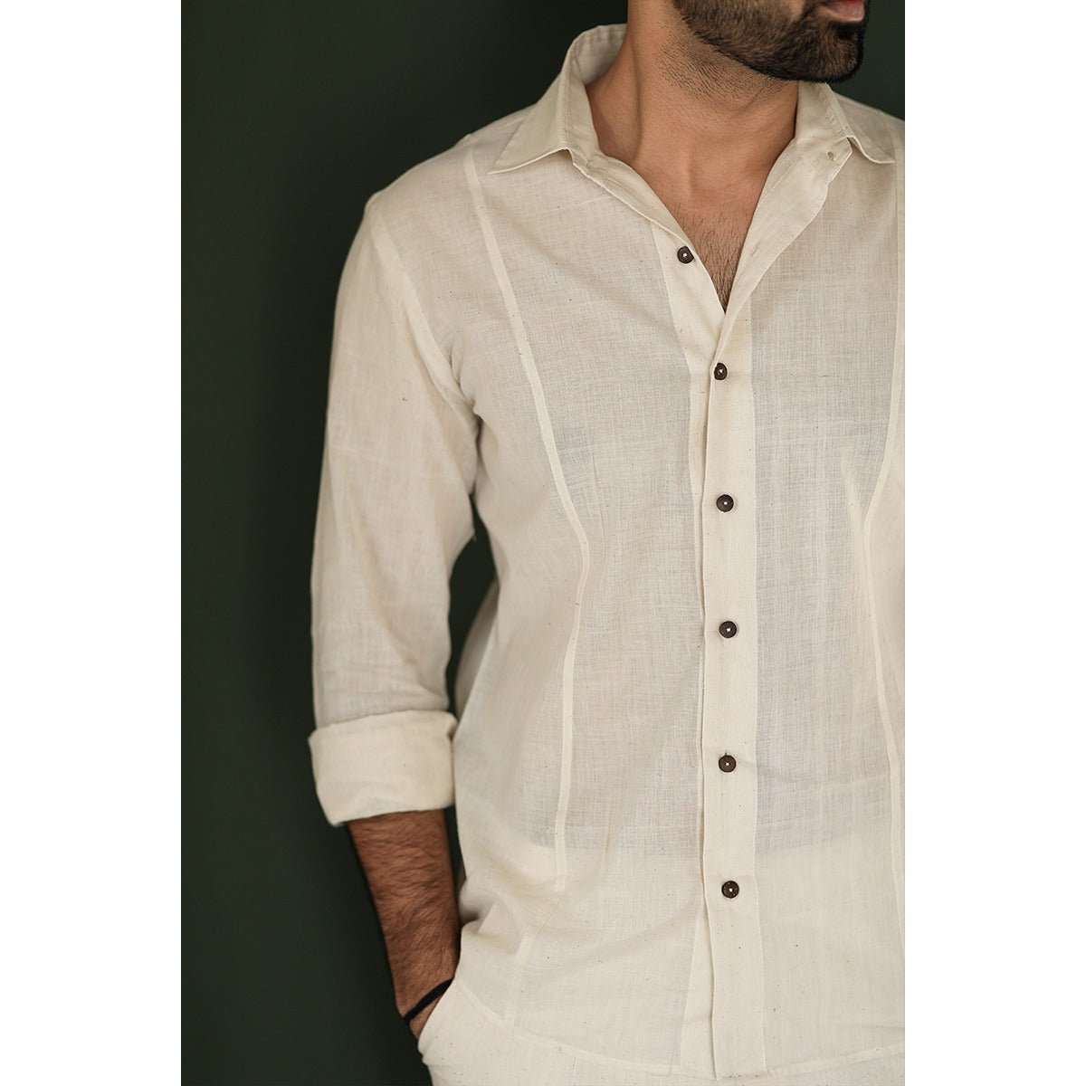 Kylo Shirt - Panneled Shirt | Verified Sustainable by Brown Living™