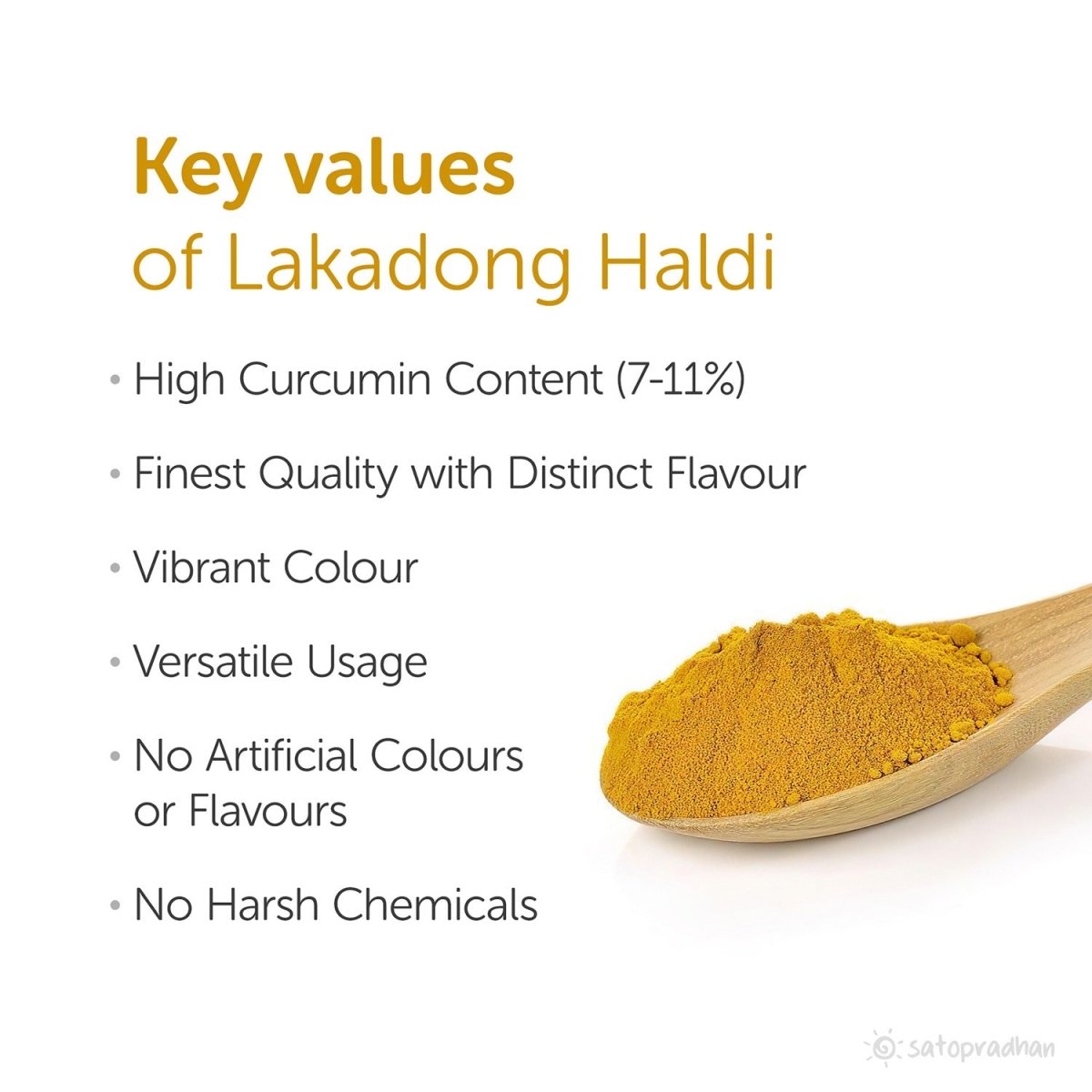 Lakadong Turmeric 200g - Pure Organic Haldi | Verified Sustainable by Brown Living™