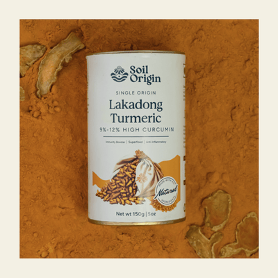 Lakadong Turmeric Powder | High Curcumin | 150g – Seasonings & Spices on Brown Living™. SKU: SOS0LT00G150. Img 6.