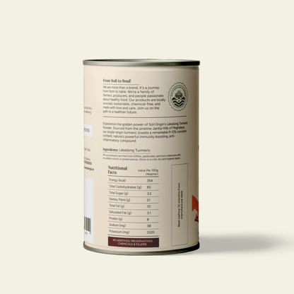 Lakadong Turmeric Powder | High Curcumin | 150g | Verified Sustainable by Brown Living™