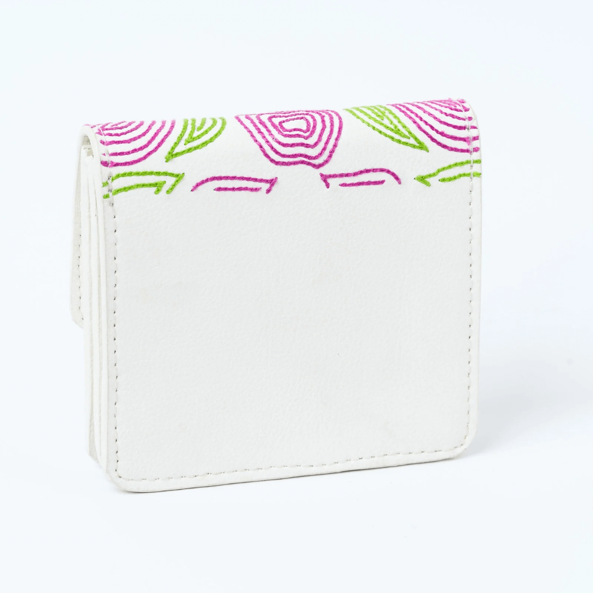Lana - Cactus Leather Cardholder (White) | Verified Sustainable by Brown Living™