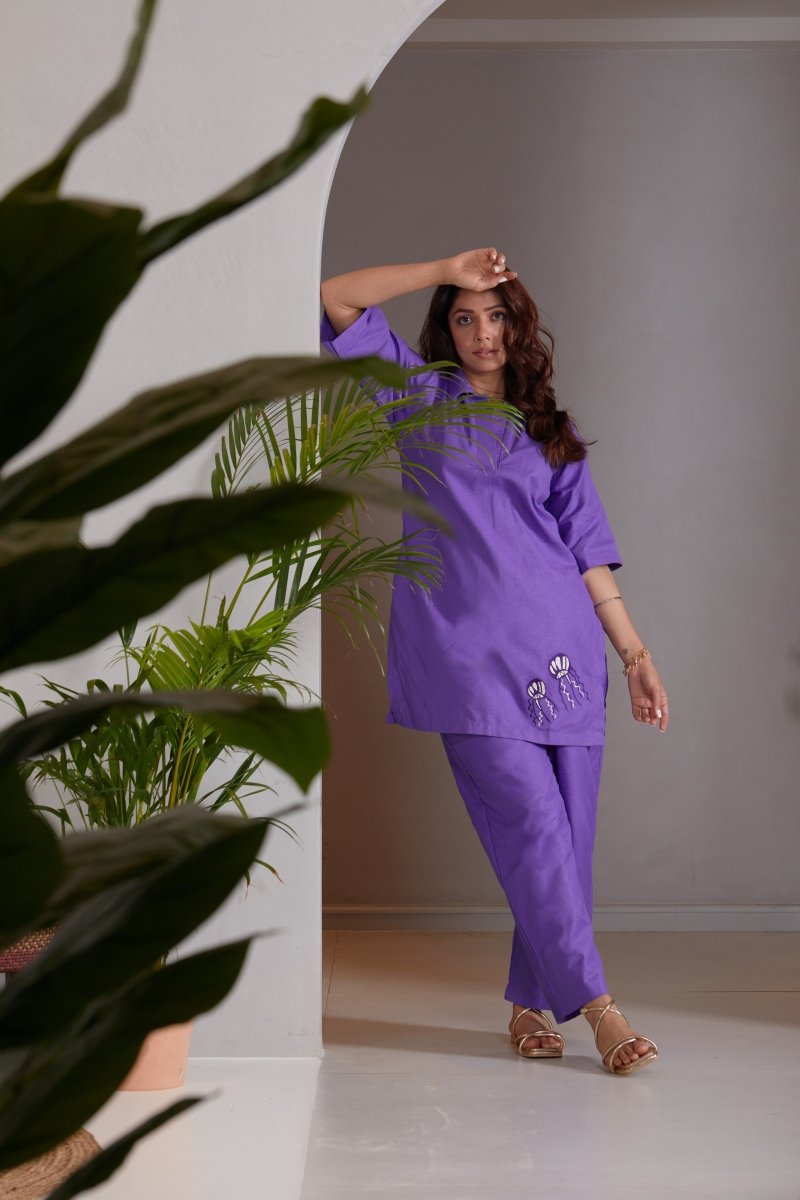 Lavanda Kurta Set | Verified Sustainable by Brown Living™