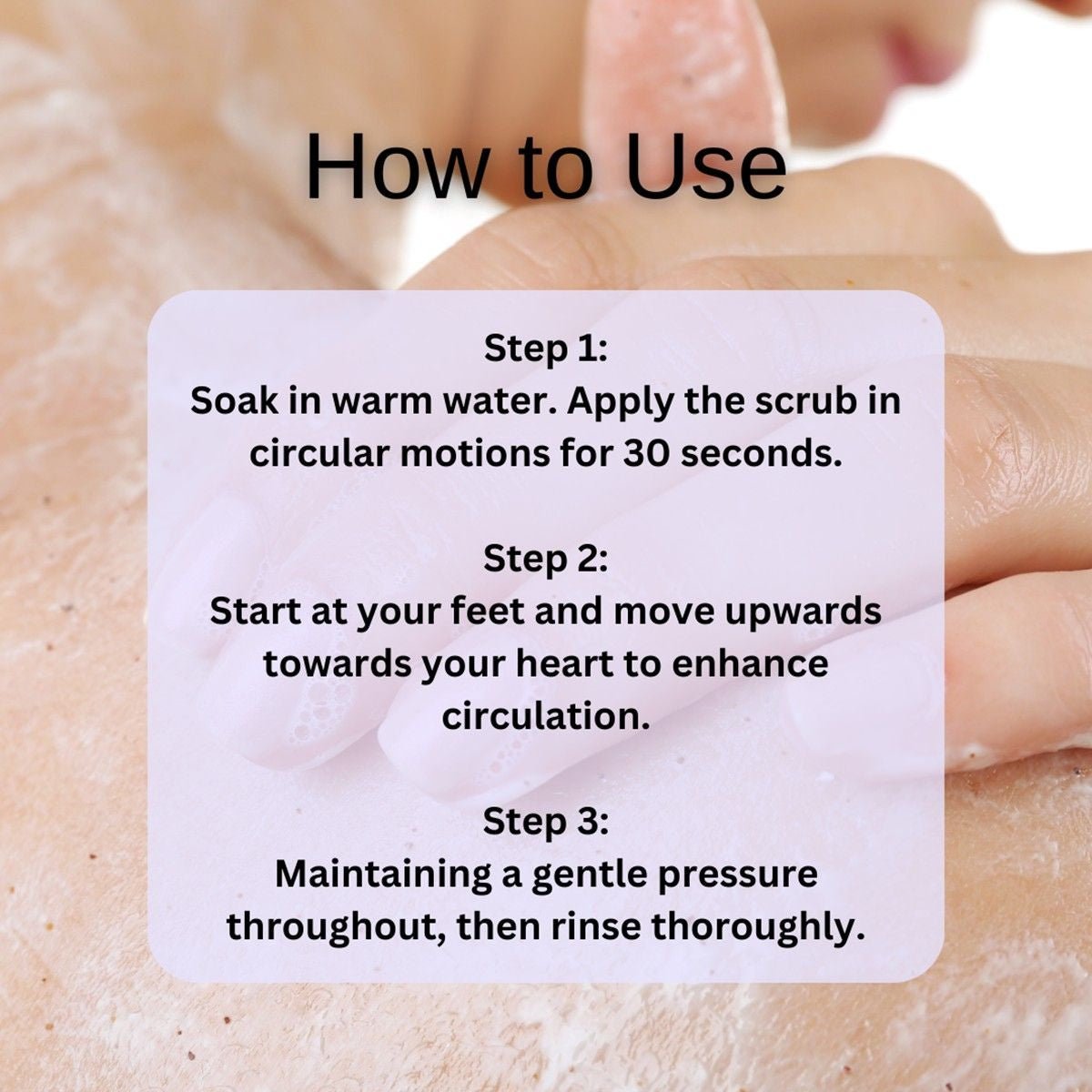 Lavender Sugar Scrub for Relaxing & Smooth Skin – 120g | Verified Sustainable by Brown Living™
