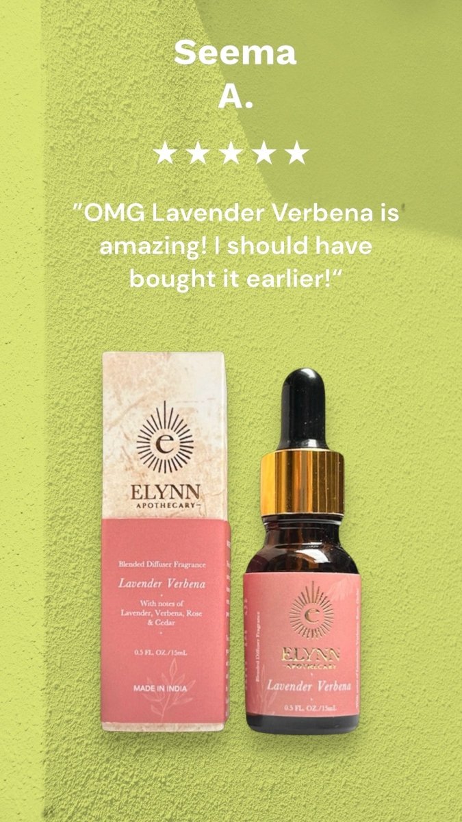 Lavender Verbena Diffuser Oil - 15 ml | Verified Sustainable by Brown Living™