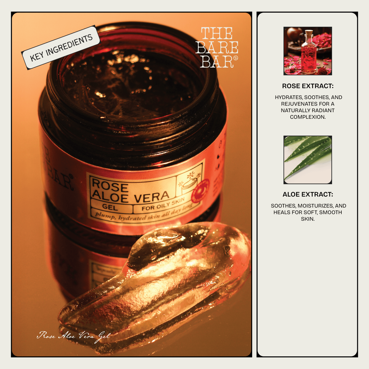 Lightweight Rose Geranium Day Cream for Hydration | Verified Sustainable by Brown Living™