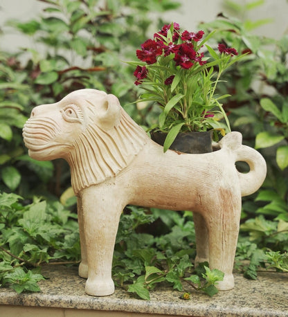 Lion King Planter | Verified Sustainable by Brown Living™