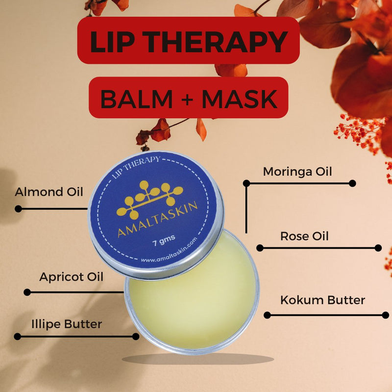 Lip Therapy Duo : Balm + Lip Mask | Verified Sustainable by Brown Living™