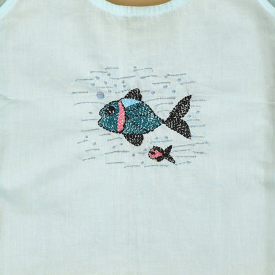 Little Explorers Trio - Cat, Fish & Ladybug Backopen Pure Cotton Baby Jabla Set – Kids Shirts on Brown Living™. SKU: STRCOTMULTBOJAB05 - CFL - S. Img 4.
