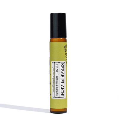 Luxurious Kesar Elaichi Lip Oil for Lip Brightening – Lip Balms on Brown Living™. SKU: 8904448002720. Img 3.