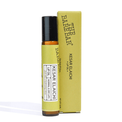 Luxurious Kesar Elaichi Lip Oil for Lip Brightening – Lip Balms on Brown Living™. SKU: 8904448002720. Img 1.