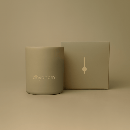 Luxury Soy Wax Meditation Candle | Fragrance of Cedar & Oakmoss  | Verified Sustainable by Brown Living™