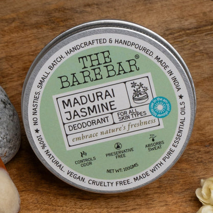Madurai Jasmine Deodorant for a Floral Scented Day | Verified Sustainable by Brown Living™
