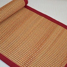 Madurkathi Floor Mat - (3ft x 5ft) – Mats & Rugs on Brown Living™. SKU: MKMMAT002E. Img 9.