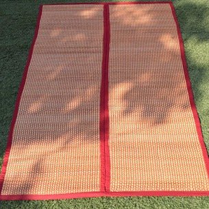Madurkathi Floor Mat - (3ft x 5ft) – Mats & Rugs on Brown Living™. SKU: MKMMAT002E. Img 7.