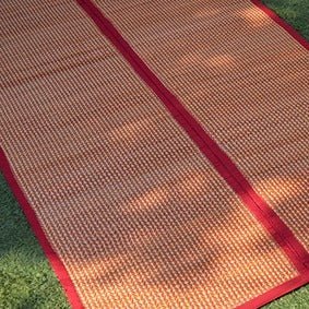 Madurkathi Floor Mat - (3ft x 5ft) – Mats & Rugs on Brown Living™. SKU: MKMMAT002F. Img 20.