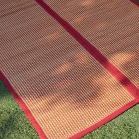 Madurkathi Floor Mat - (3ft x 5ft) – Mats & Rugs on Brown Living™. SKU: MKMMAT002E. Img 16.
